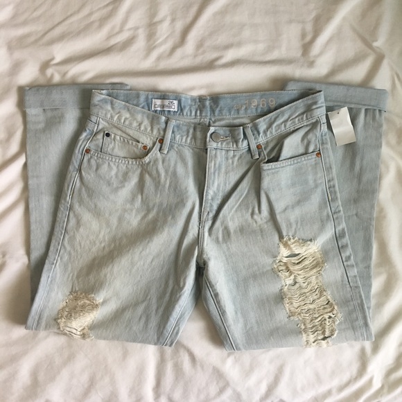 GAP Denim - GAP light wash sexy boyfriend jeans